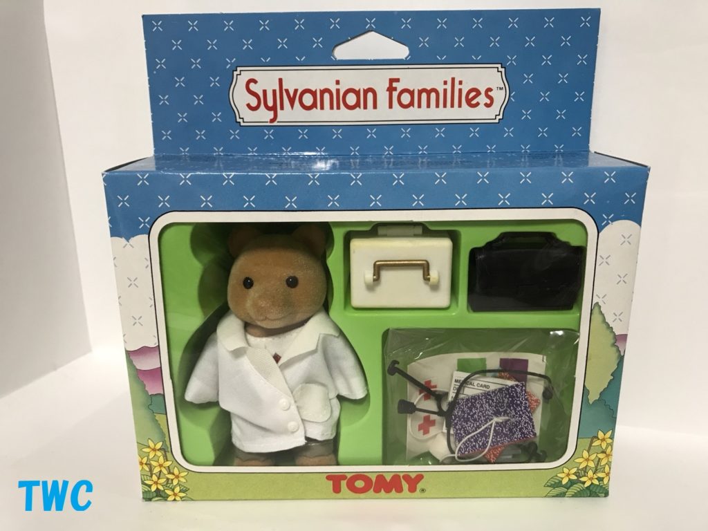 販促展示用　特大サイズ　シルバニアファミリー クマ　身長28.5cm　貴重　レア Amazon | シルバニアファミリー 人形 【 クマのふたごちゃん 】 ク-69