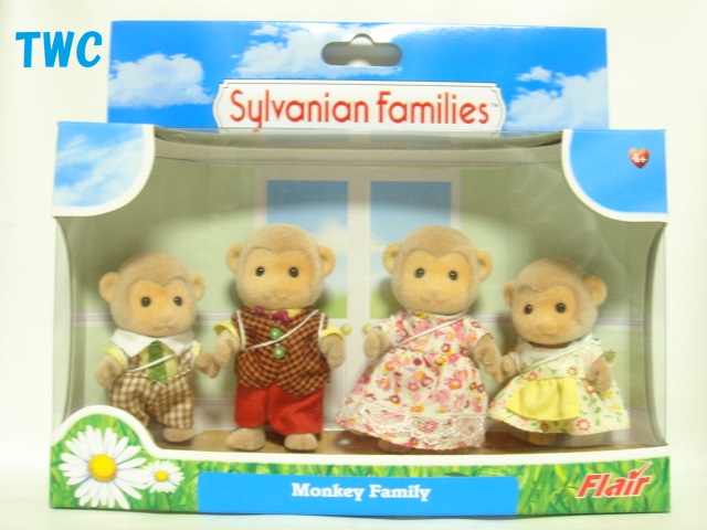 シルバニアファミリー サルファミリー 海外版 Monkey Family-www