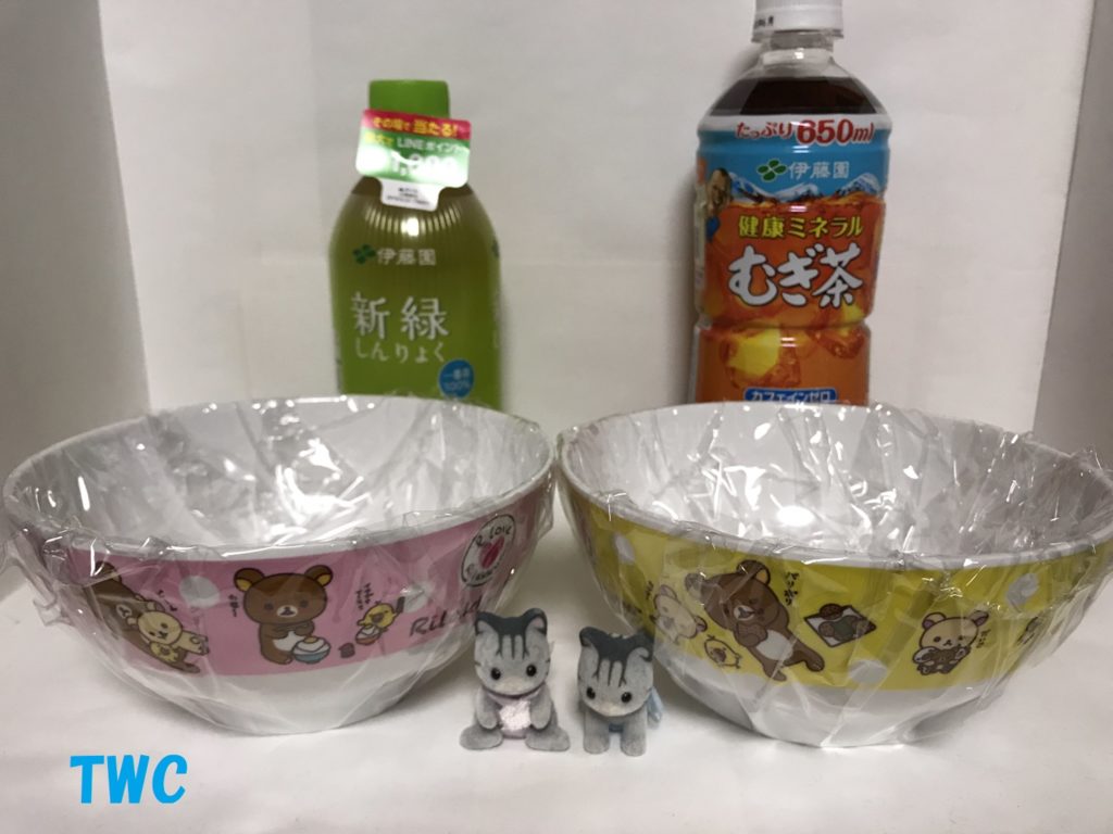 リラックマ オリジナルどんぶり ＠伊藤園 | Teeny Weeny