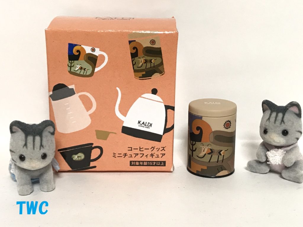 カルディ コーヒー 非売品 ミニチュア コンプリート ミニフィギュア 激レア カルディ、全5種の「コーヒーグッズ ミニチュアフィギュア」配布
