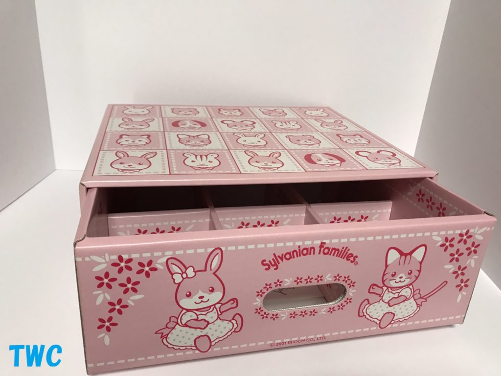 シルバニア　箱小物ばっか シルバニアファミリー新商品『お家にぴったり！おかたづけボックス』で